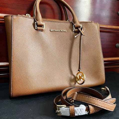 michael michael kors kellen xs saffiano leather satchel|Michael Kors edith large satchel.